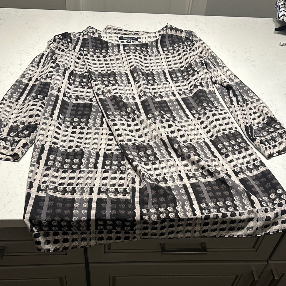 Thakoon Monochrome Floral dress
